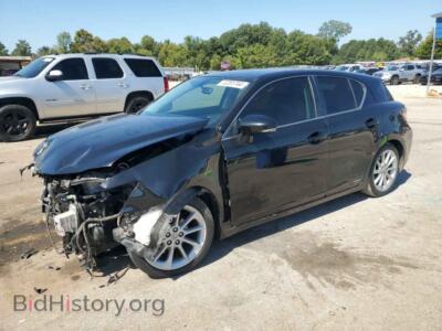 2013 Lexus CT 200 200, черный — VIN JTHKD5BH2D2173086, Copart