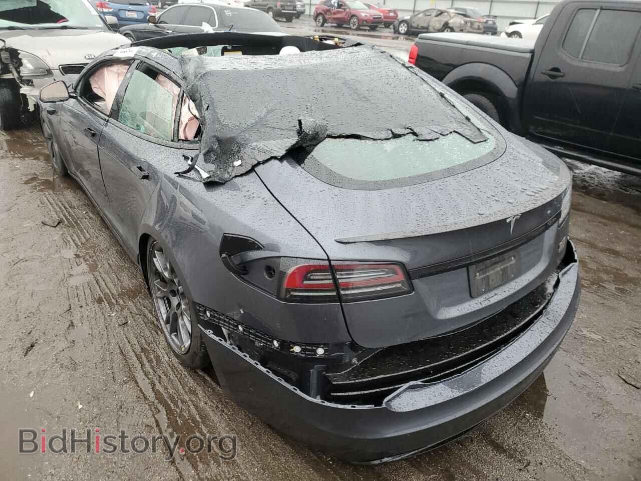 2022 TESLA MODEL S - VIN: 5YJSA1E67NF482984 - Photo 2