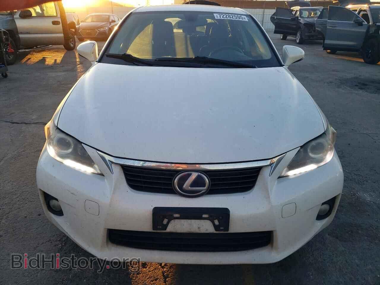 2012 LEXUS CT 200 - VIN: JTHKD5BH7C2056683 - Фото 5