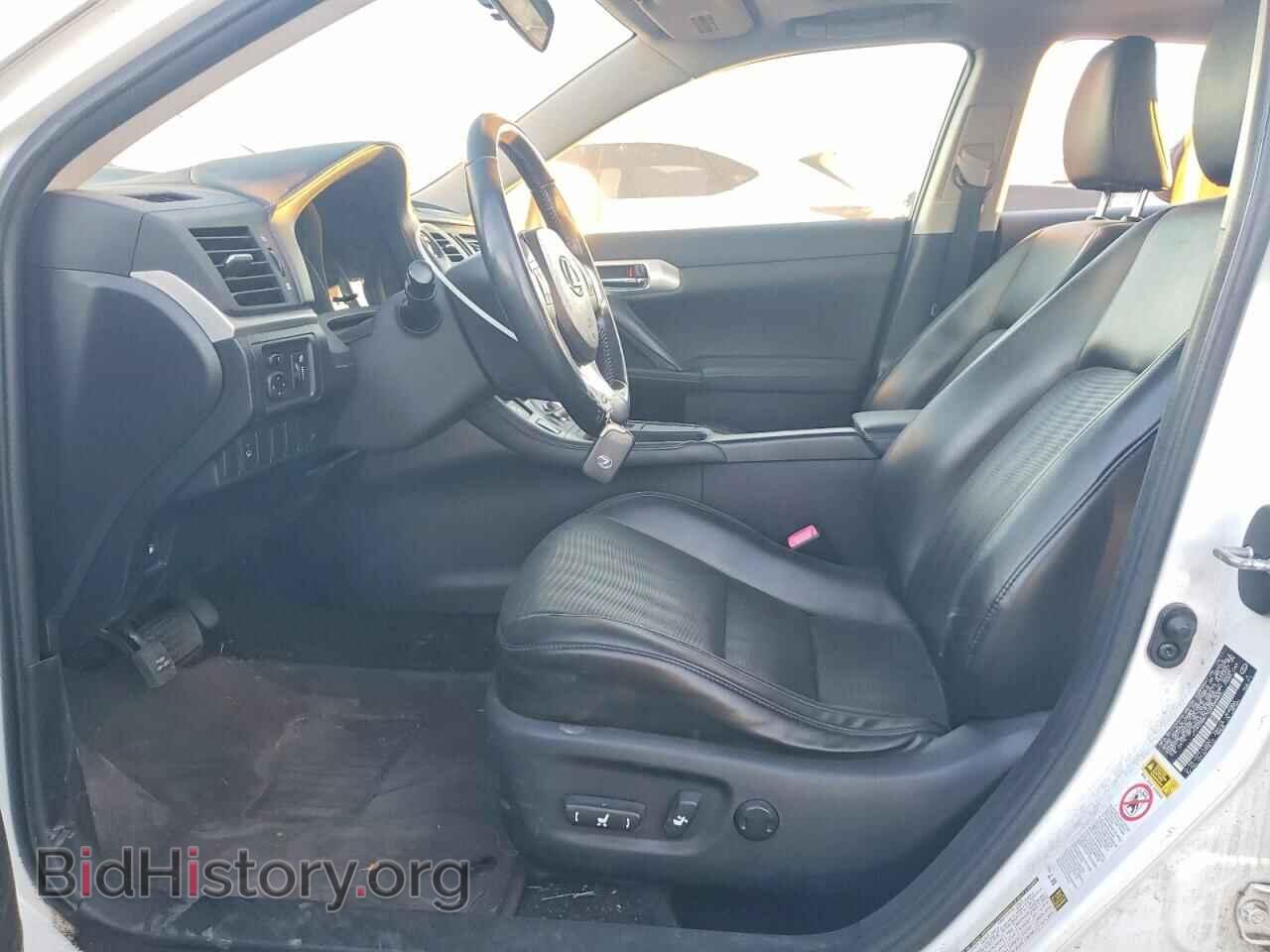 2012 LEXUS CT 200 - VIN: JTHKD5BH7C2056683 - Фото 7