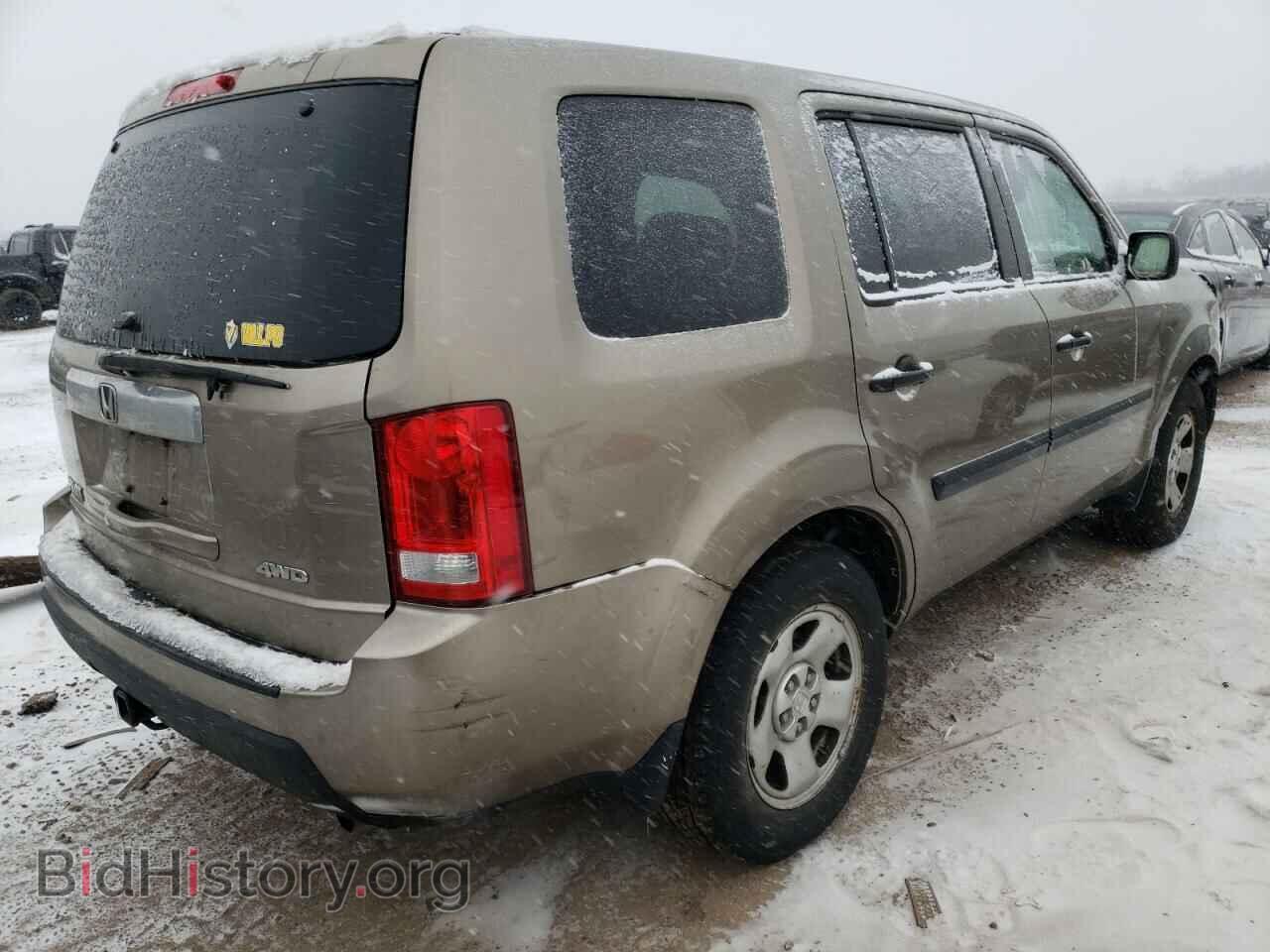 2010 HONDA PILOT - VIN: 5FNYF4H25AB026241 - Фото 3