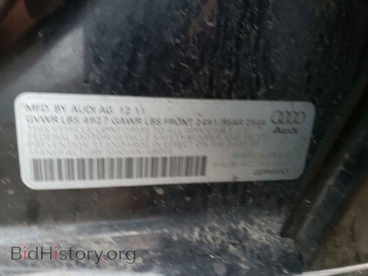 2012 AUDI A4 - VIN: WAUBFAFL2CN018602 - Фото 12