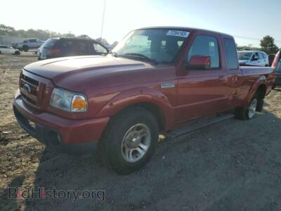 2011 Ford RANGER Ranger SUP, maroon — VIN 1FTKR4EE6BPA36781, Copart
