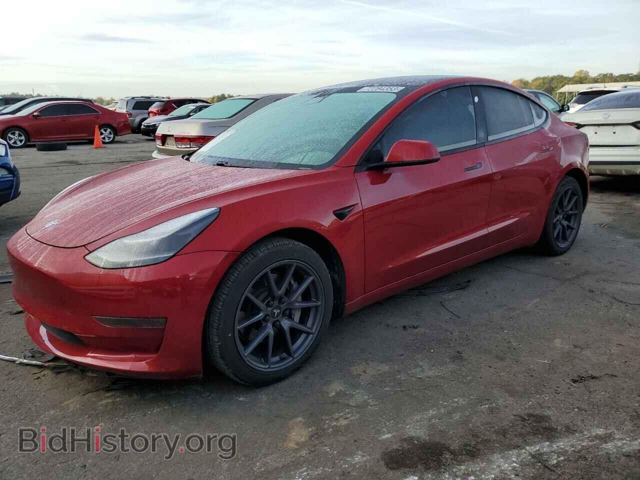 Photo 5YJ3E1EA9MF983094 - TESLA MODEL 3 2021