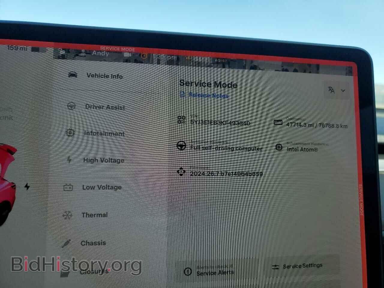 2019 TESLA MODEL 3 - VIN: 5YJ3E1EB3KF493840 - Photo 9