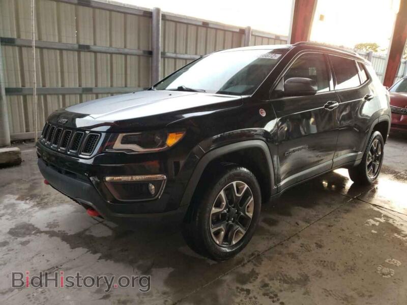 2017 Jeep COMPASS Compass TR (VIN 3C4NJDDB7HT616881) — фото 1 из 13, Copart, повреждение: задняя часть