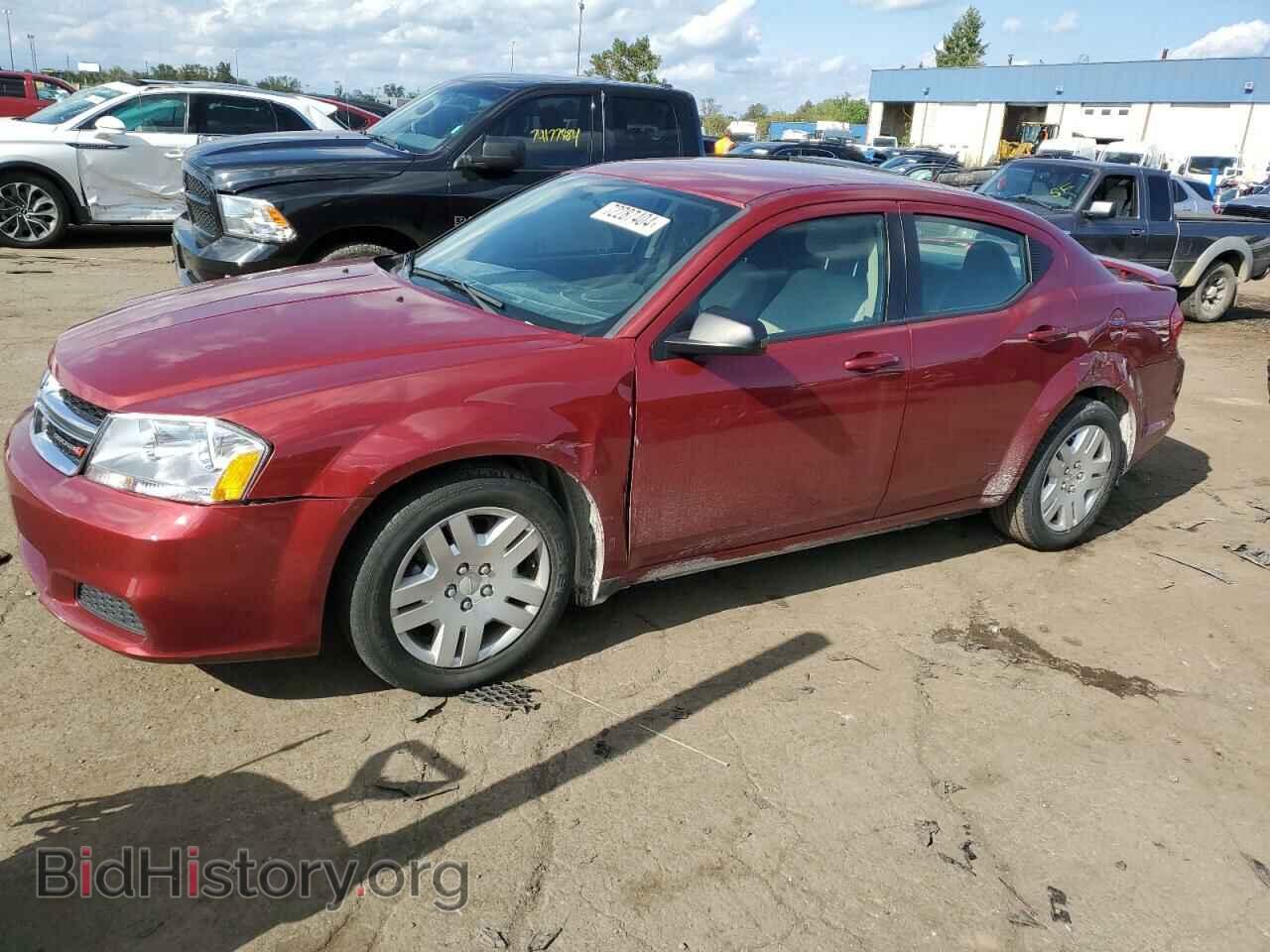 Photo 1C3CDZABXEN190510 - DODGE AVENGER 2014