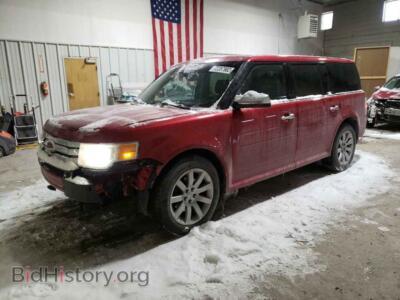 2011 Ford FLEX Flex Limit, красный — VIN 2FMGK5DC1BBD35436, Copart