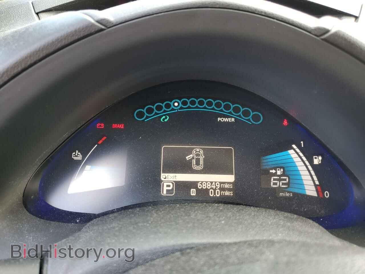2013 NISSAN LEAF - VIN: 1N4AZ0CP3DC412166 - Фото 9