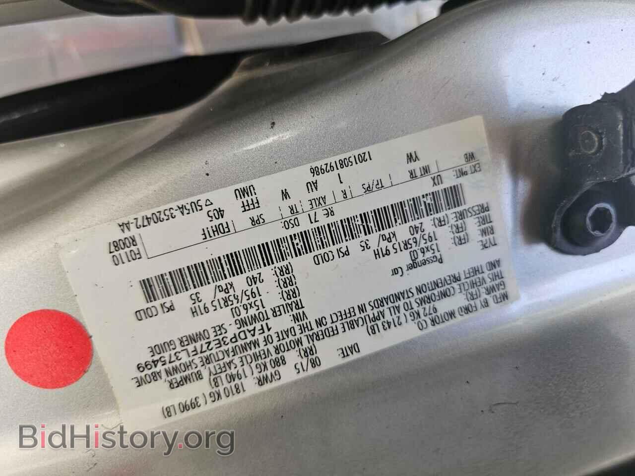 2015 FORD FOCUS - VIN: 1FADP3E27FL375499 - Фото 10