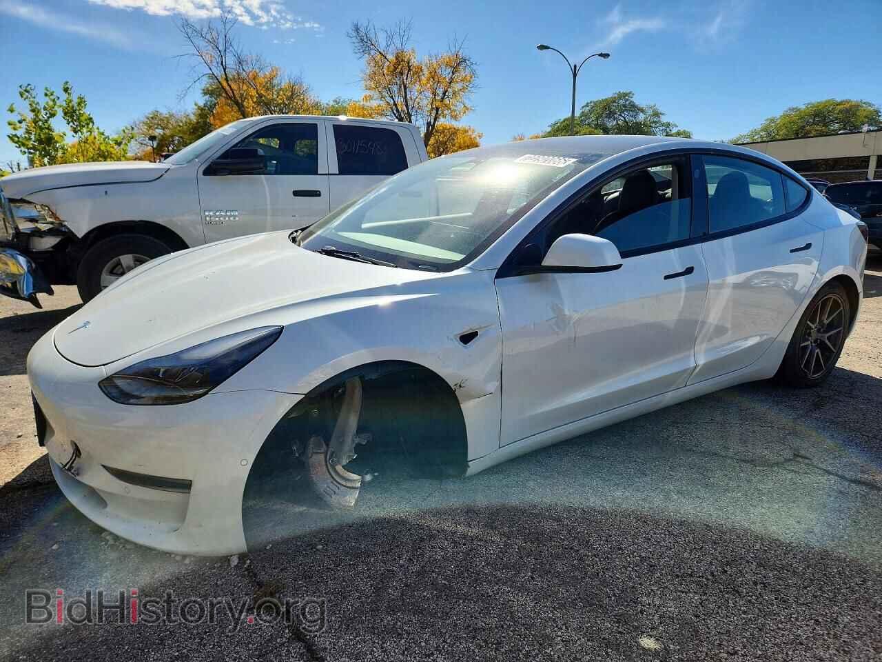 Photo 5YJ3E1EA9NF369132 - TESLA MODEL 3 2022