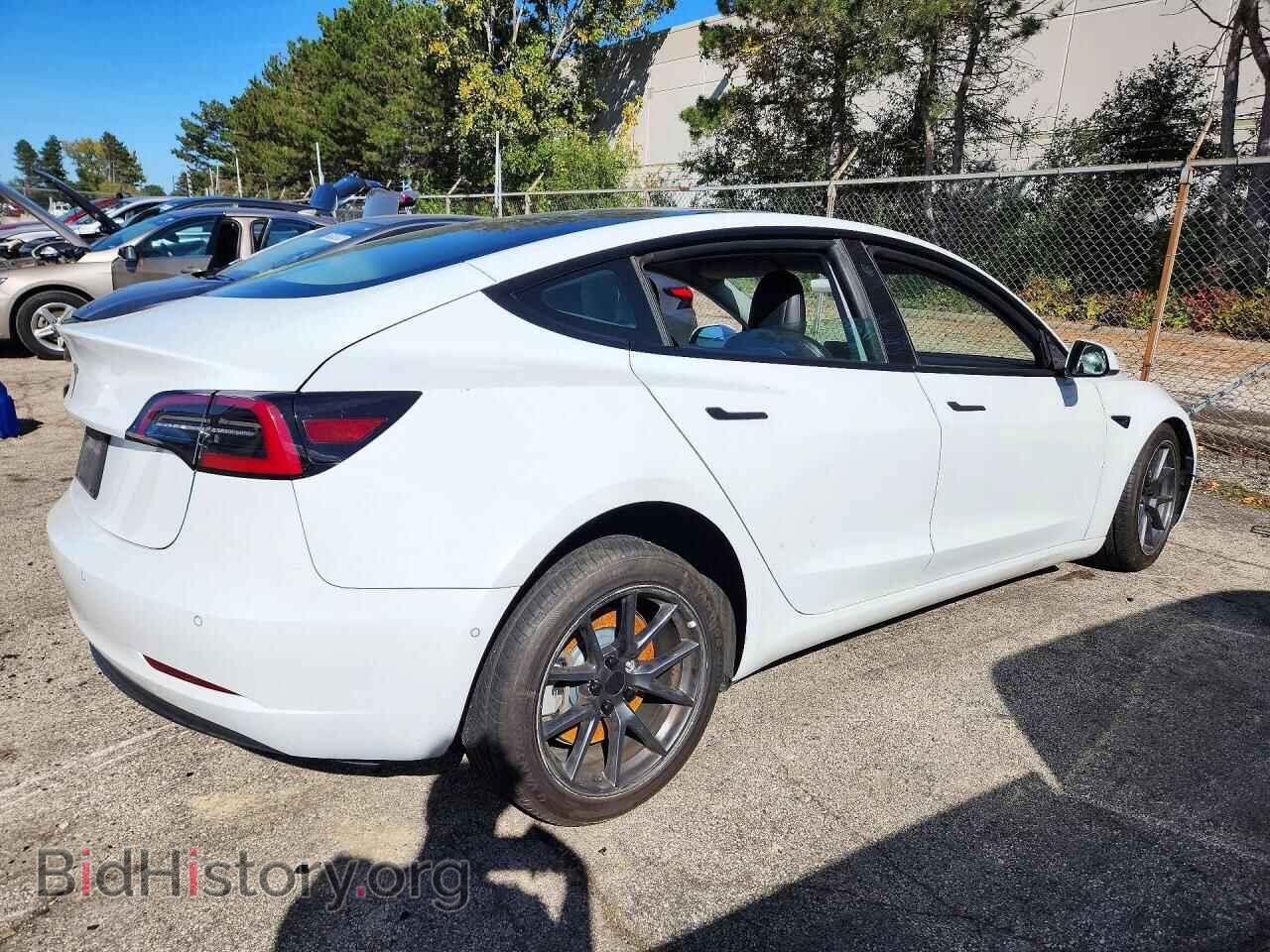2022 TESLA MODEL 3 - VIN: 5YJ3E1EA9NF369132 - Фото 3
