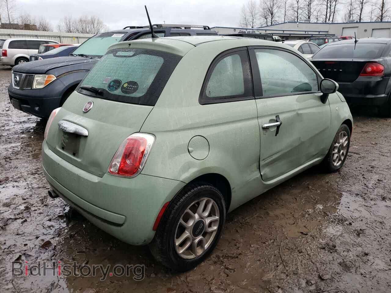 2012 FIAT 500 - VIN: 3C3CFFAR0CT335346 - Фото 3