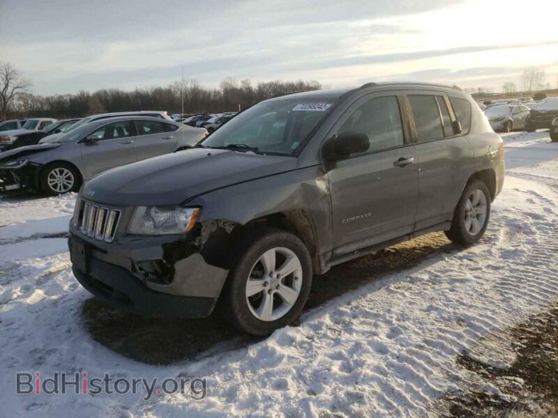 2012 Jeep COMPASS COMPASS SP (VIN 1C4NJCBB1CD620260) — фото 1 из 13, Copart, повреждение: передняя часть