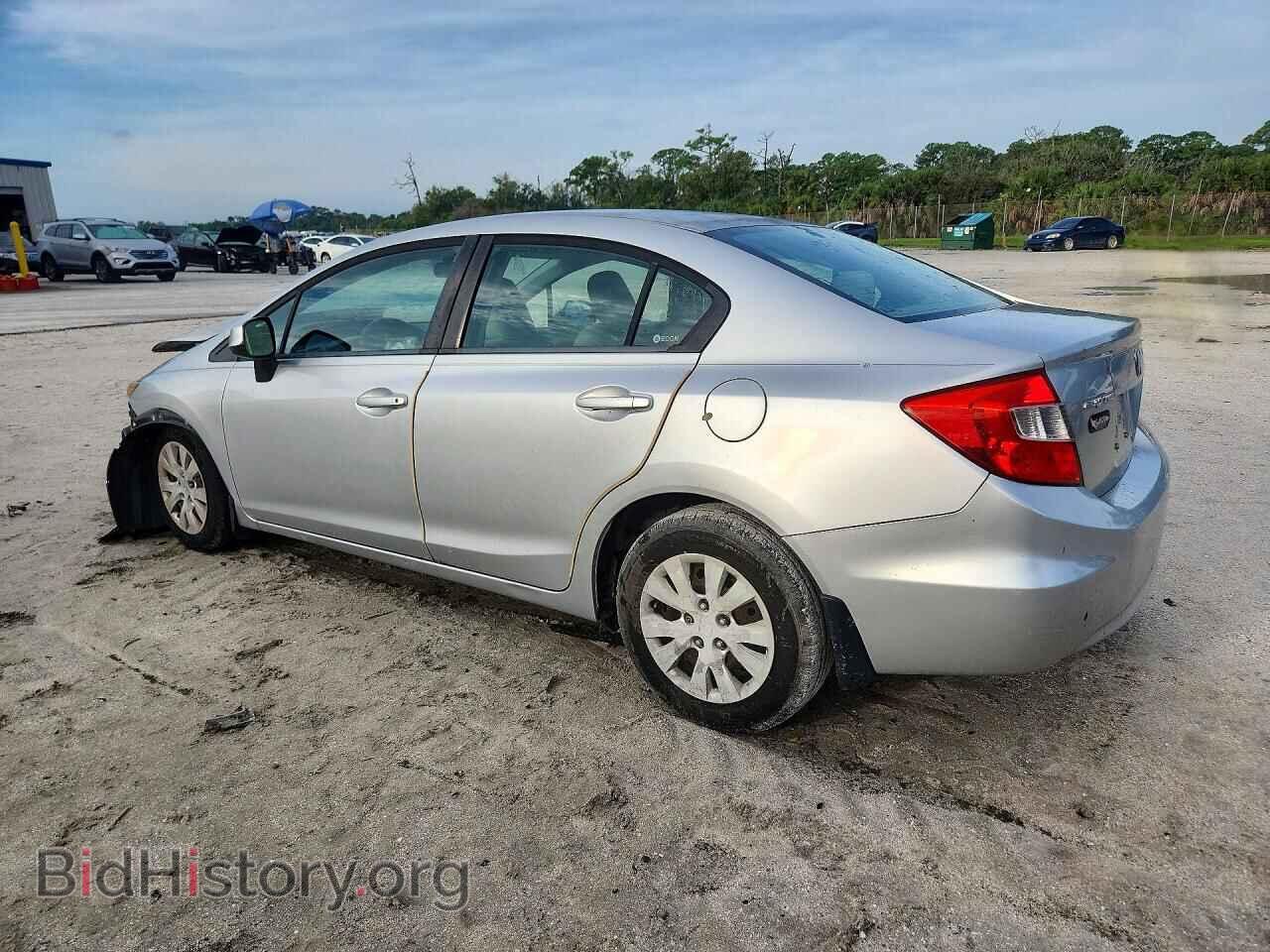2012 HONDA CIVIC - VIN: 19XFB2F52CE013735 - Фото 2