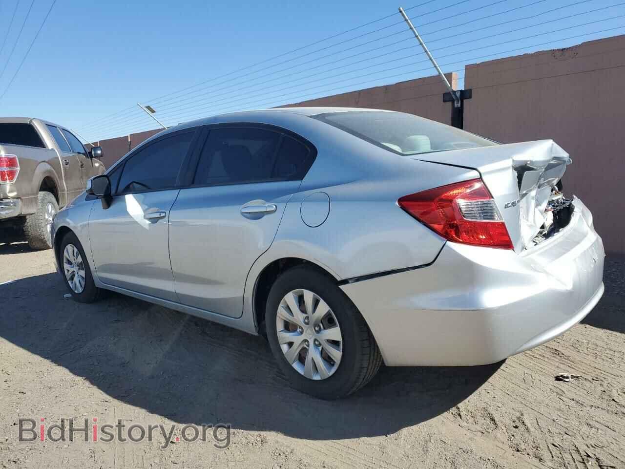 2012 HONDA CIVIC - VIN: 2HGFB2F56CH593349 - Photo 2