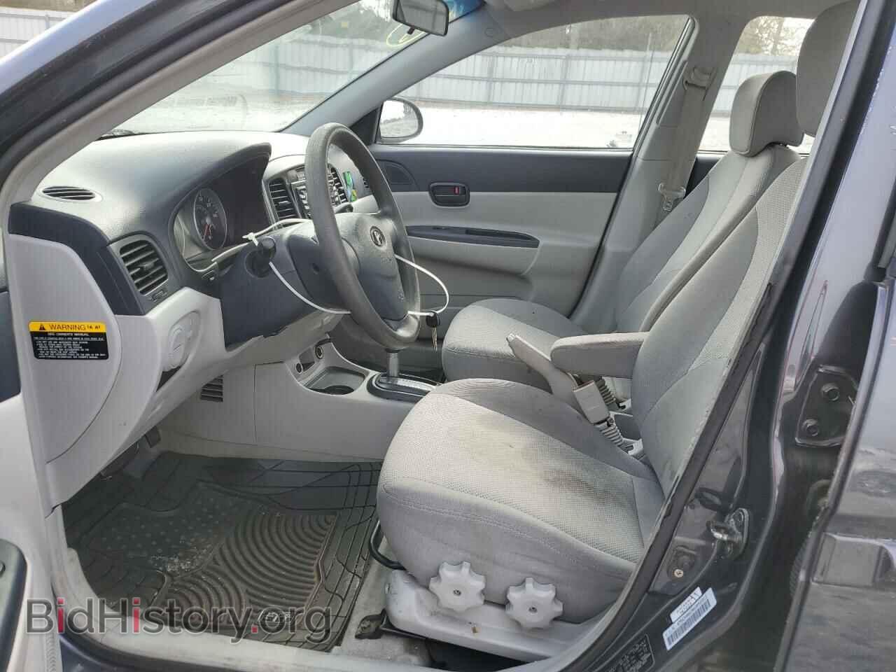 2006 HYUNDAI ACCENT - VIN: KMHCN46C96U052313 - Фото 7