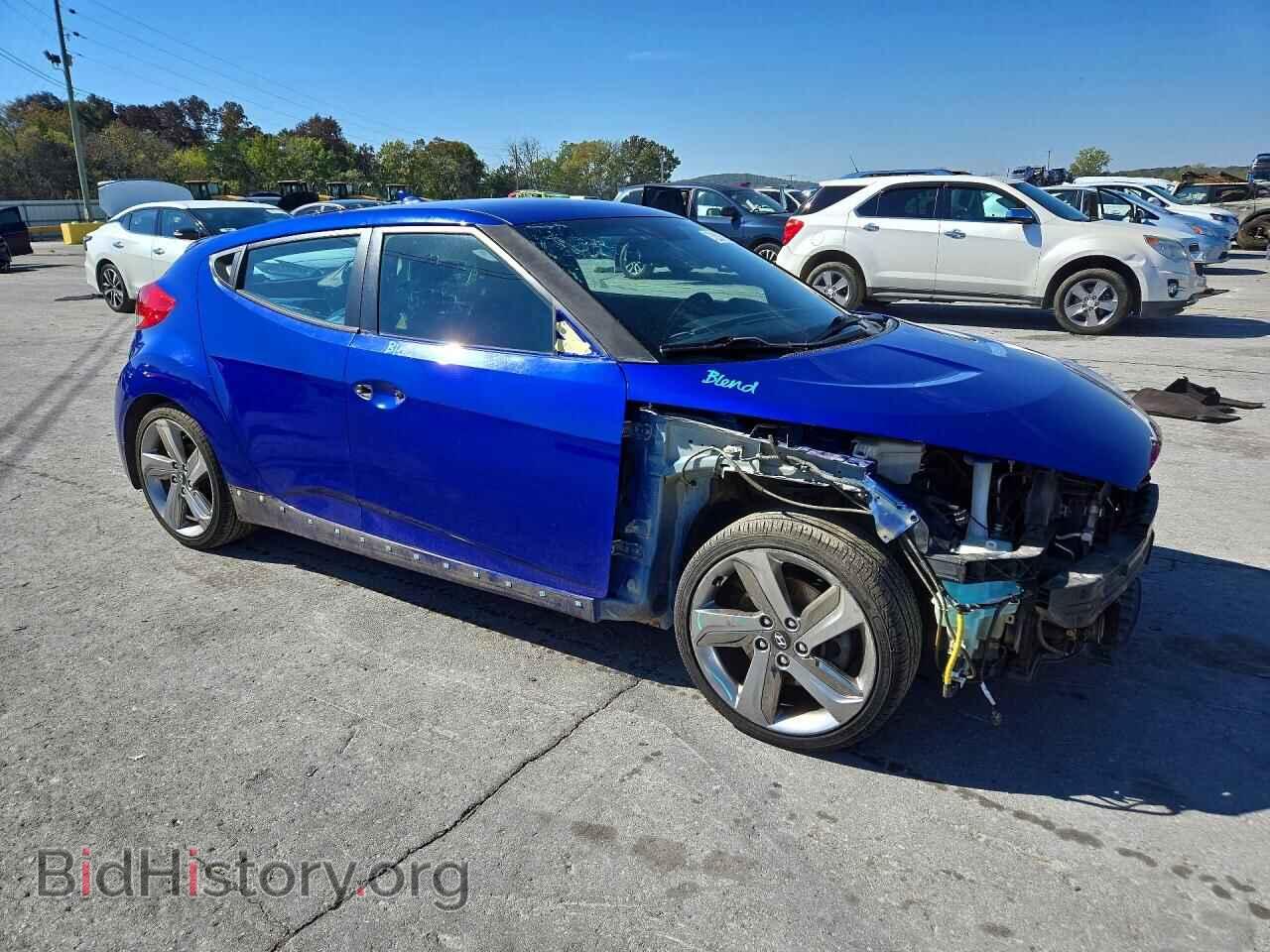 2013 HYUNDAI VELOSTER - VIN: KMHTC6AE0DU156826 - Фото 4