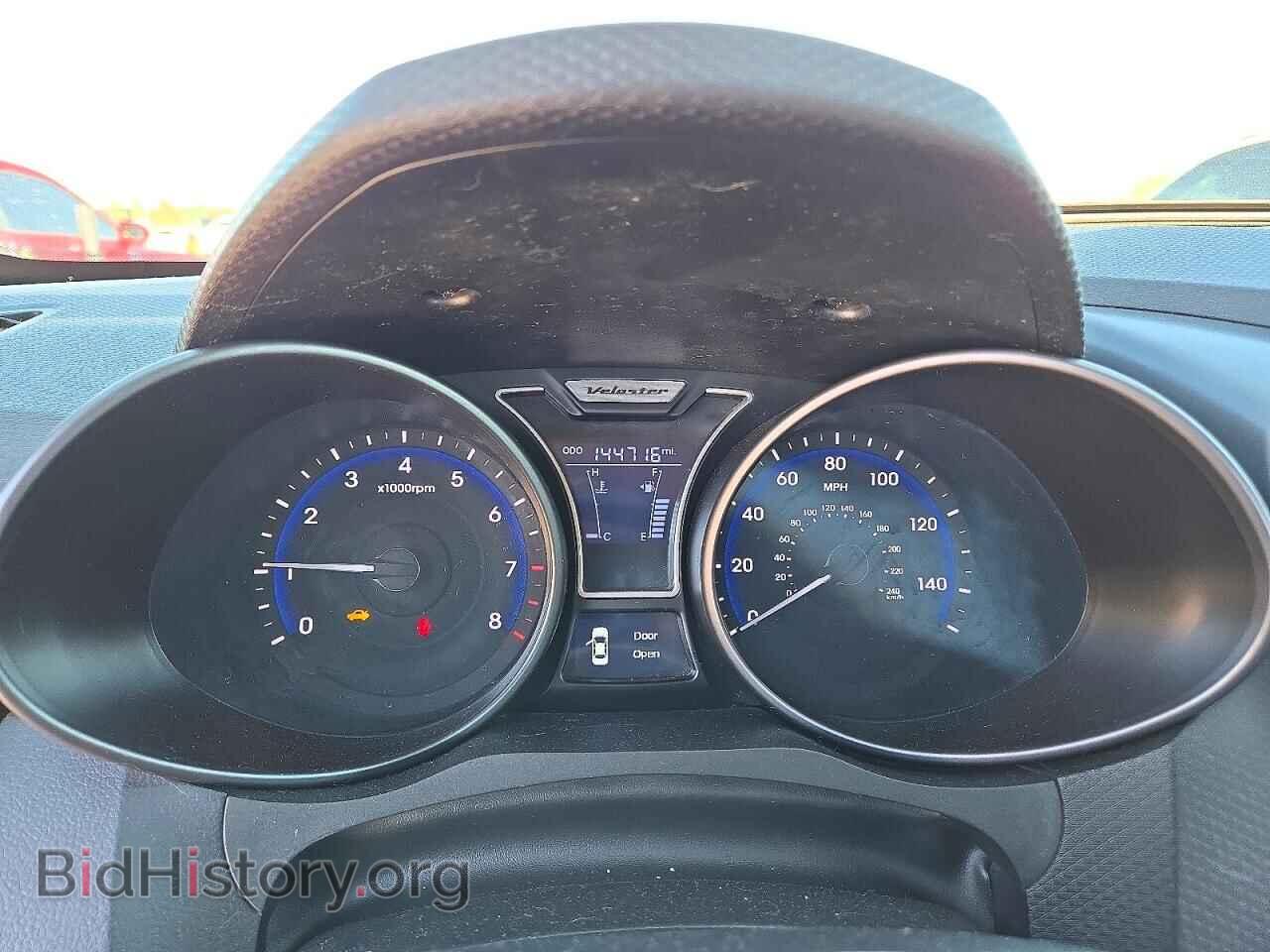 2013 HYUNDAI VELOSTER - VIN: KMHTC6AE0DU156826 - Фото 9