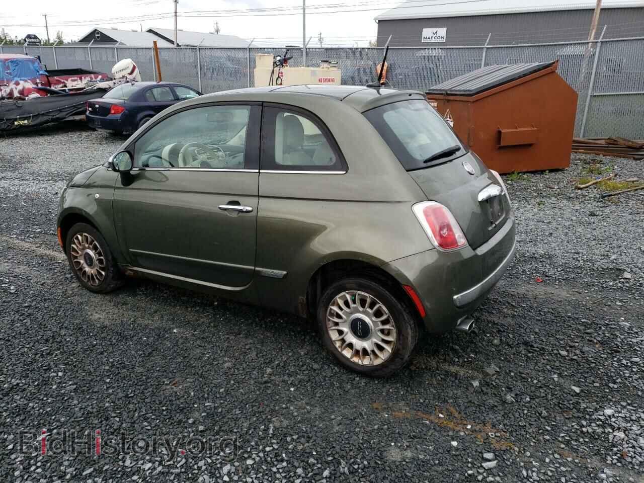 2012 FIAT 500 - VIN: 3C3CFFCR1CT113377 - Фото 2