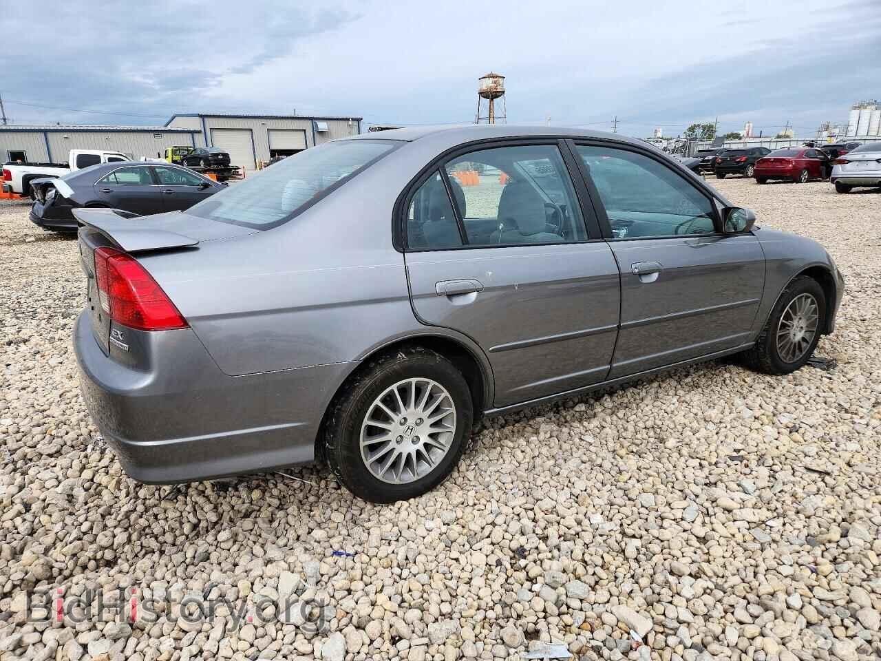 2005 HONDA CIVIC - VIN: 2HGES26745H617423 - Фото 3