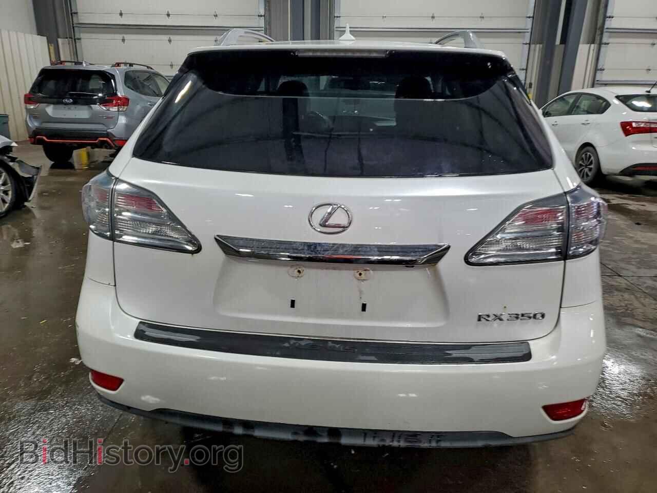 2011 LEXUS RX350 - VIN: 2T2BK1BA8BC091165 - Фото 6