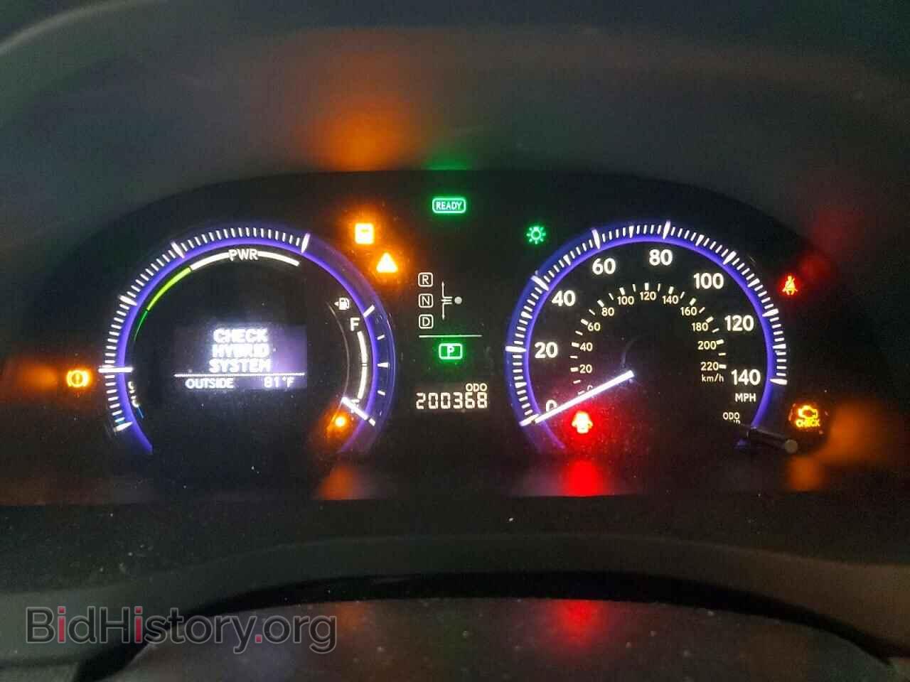 2010 LEXUS HS - VIN: JTHBB1BA2A2004795 - Photo 9