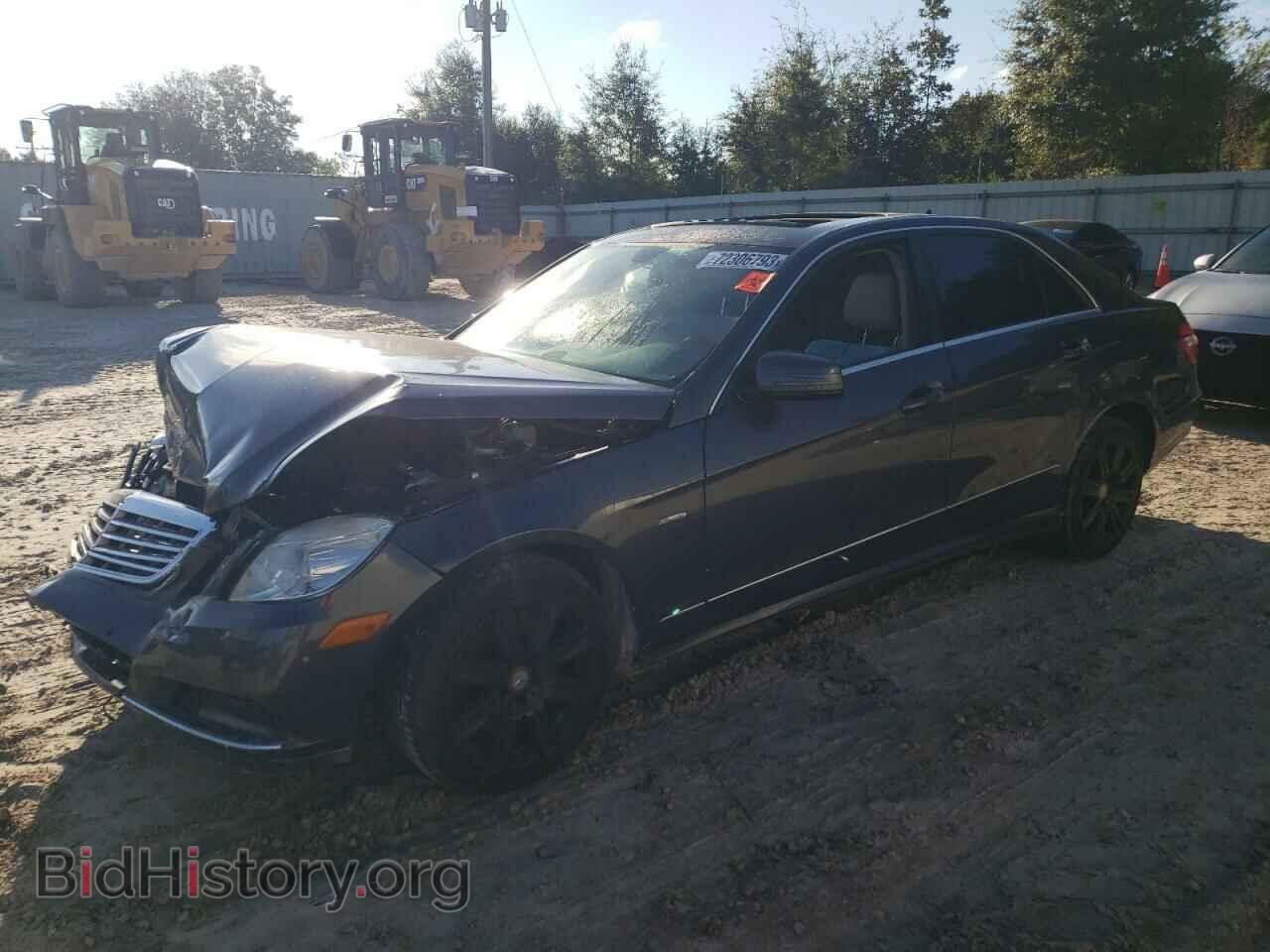 Photo WDDHF5KB1CA529605 - MERCEDES-BENZ E-CLASS 2012