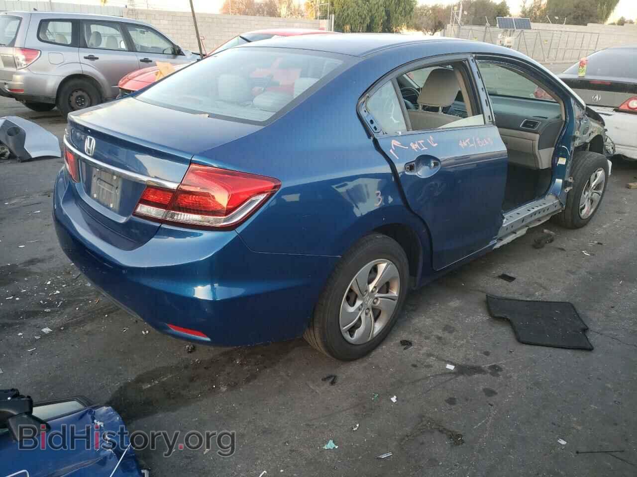 2014 HONDA CIVIC - VIN: 19XFB2F59EE217662 - Фото 3
