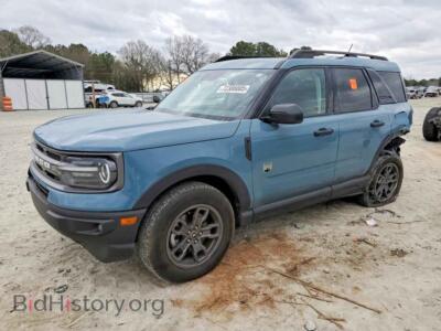 2023 Ford BRONCO Big Bend, синий — VIN 3FMCR9B65PRE09562, Copart