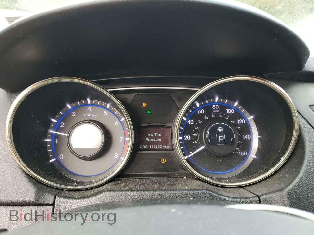 2012 HYUNDAI SONATA - VIN: 5NPEC4ACXCH468323 - Фото 9