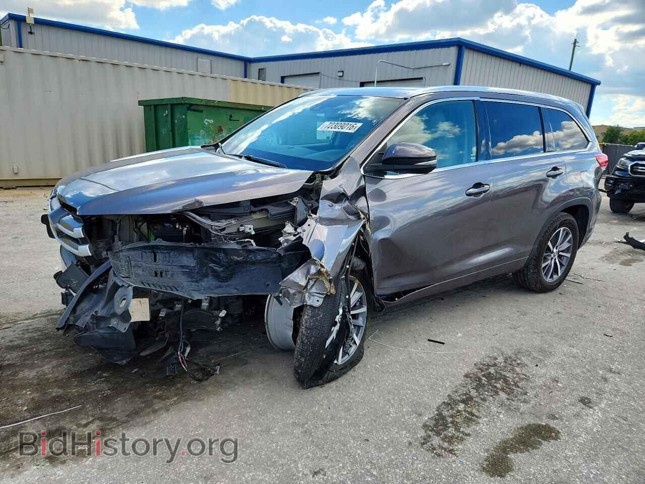 Photo 5TDKZRFH7JS271040 - TOYOTA HIGHLANDER 2018