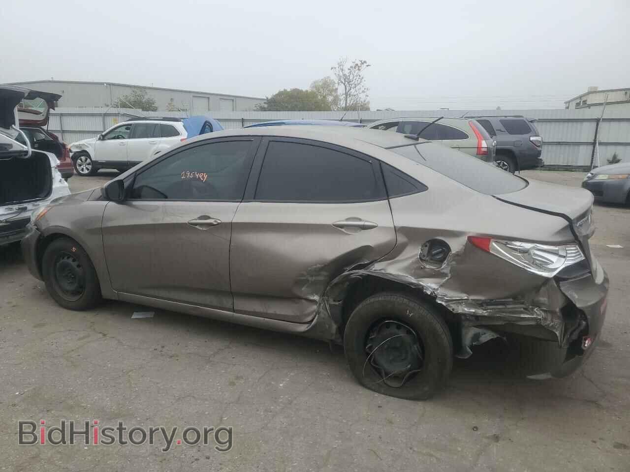2013 HYUNDAI ACCENT - VIN: KMHCT4AE1DU522832 - Фото 2