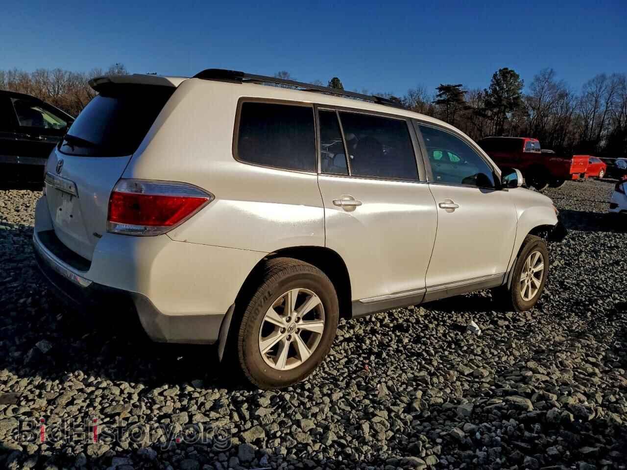 2012 TOYOTA HIGHLANDER - VIN: 5TDBK3EH9CS107567 - Фото 3