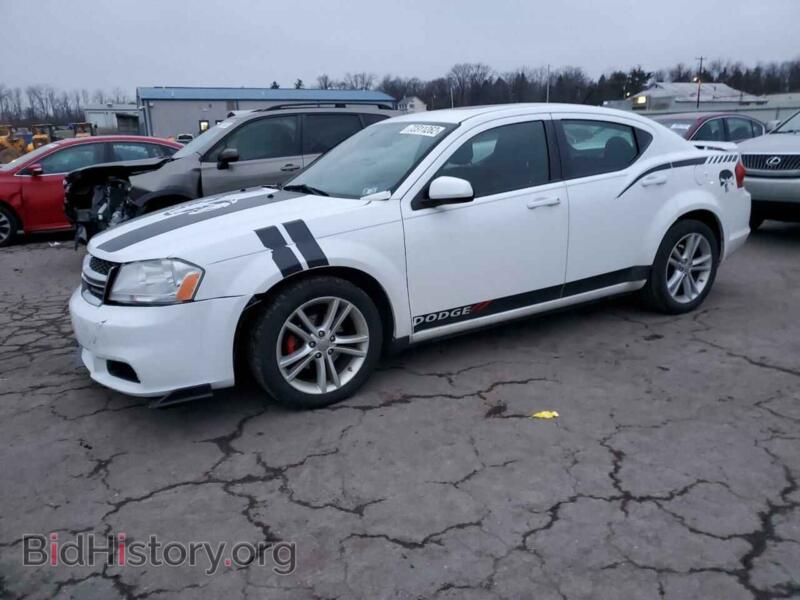 2012 Dodge AVENGER Avenger SX (VIN 1C3CDZEG9CN123500) — photo 1 of 12, Copart, damage: front end