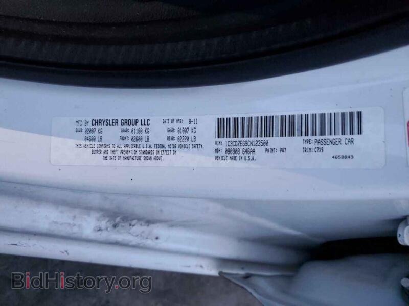 2012 Dodge AVENGER (VIN 1C3CDZEG9CN123500) — photo 12 of 12