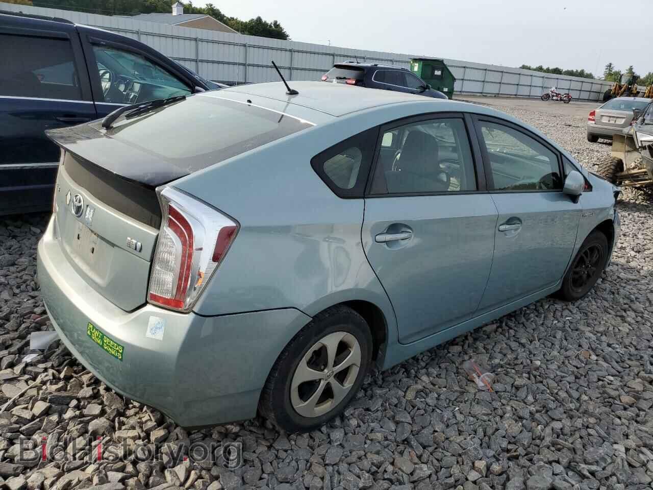 2014 TOYOTA PRIUS - VIN: JTDKN3DU9E1752709 - Фото 3