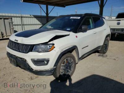 2020 Jeep COMPASS Compass TR, белый — VIN 3C4NJDDB6LT118521, Copart
