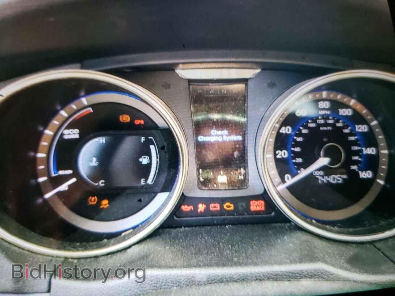 2011 HYUNDAI SONATA - VIN: KMHEC4A45BA009324 - Фото 9