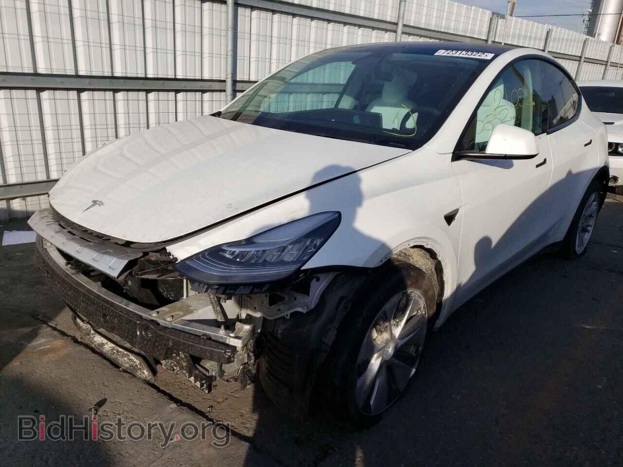 Photo 5YJYGDEE2MF271398 - TESLA MODEL Y 2021