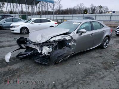 2014 Lexus IS IS 250, серебристый — VIN JTHCF1D26E5013115, Copart