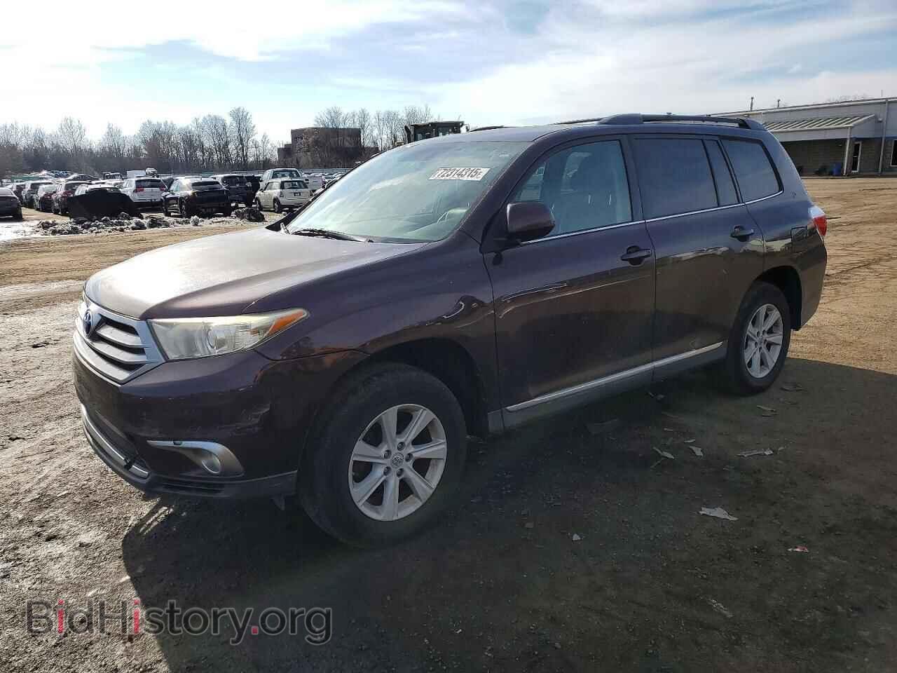 Фотография 5TDBK3EH1DS210399 - TOYOTA HIGHLANDER 2013