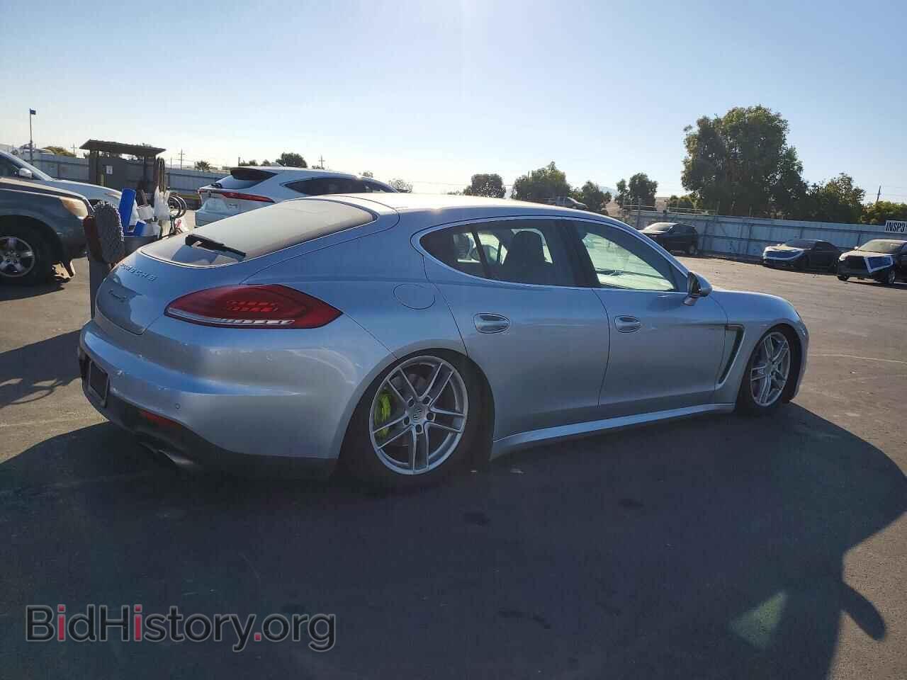 2014 Porsche PANAMERA (VIN WP0AD2A70EL044926) — фото 3 из 12
