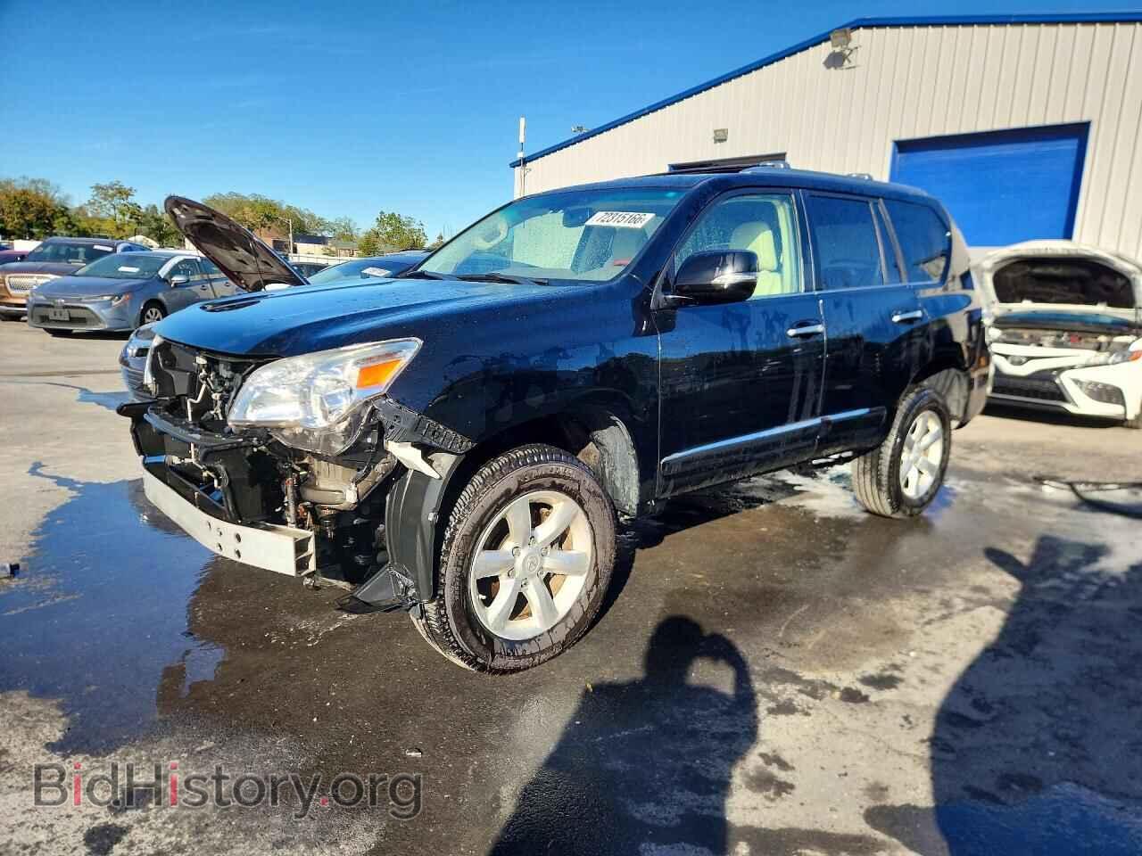 2012 Lexus GX 460 (VIN JTJBM7FX8C5048215) — photo 1 of 14, Copart, damage: front end