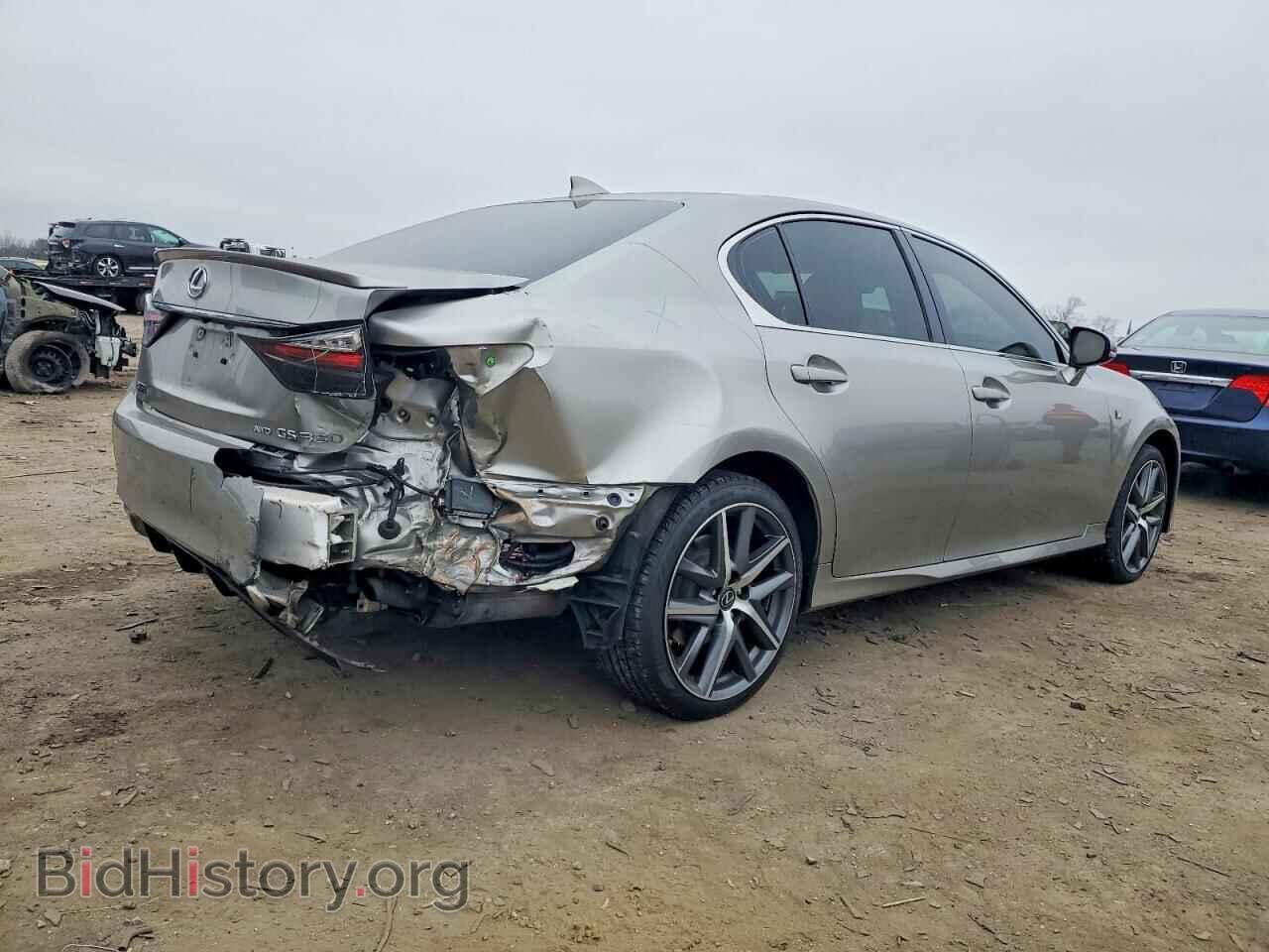 2018 LEXUS GS350 - VIN: JTHCZ1BL8JA010205 - Фото 3