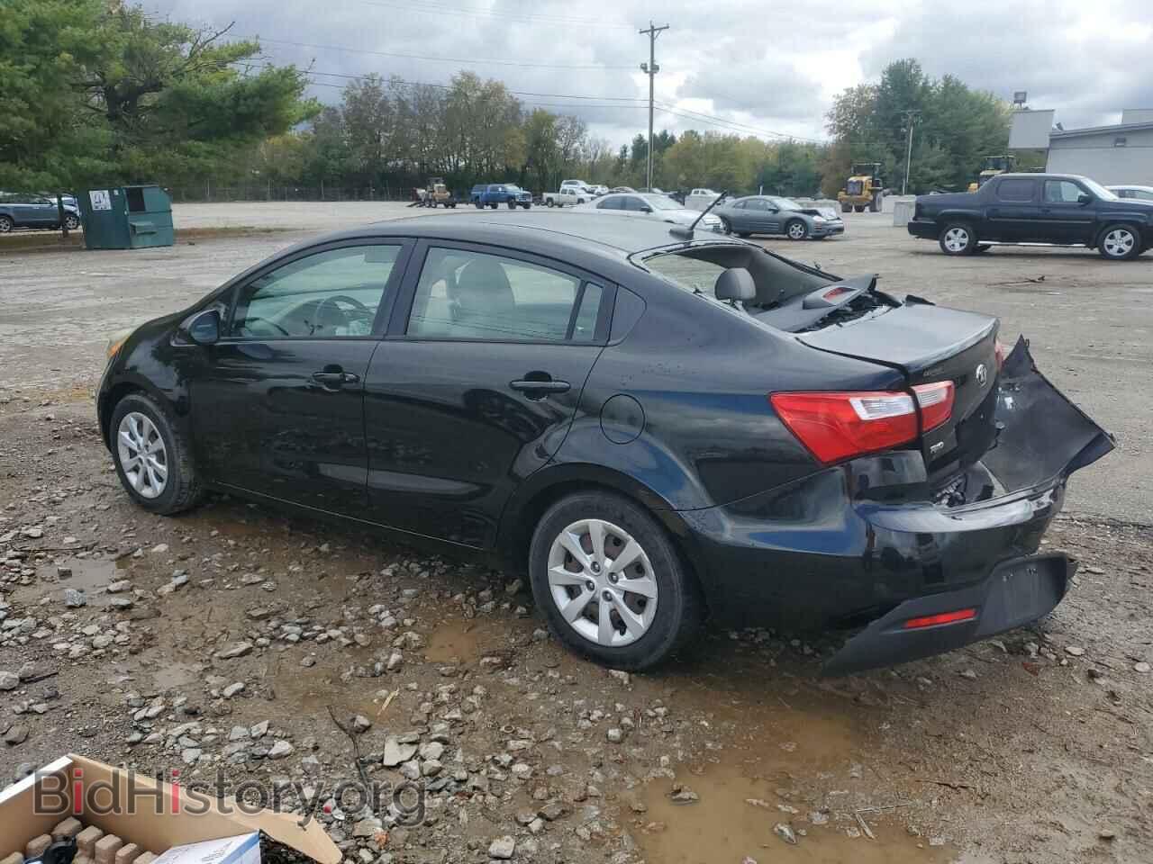 2014 KIA RIO - VIN: KNADM4A31E6349207 - Фото 2