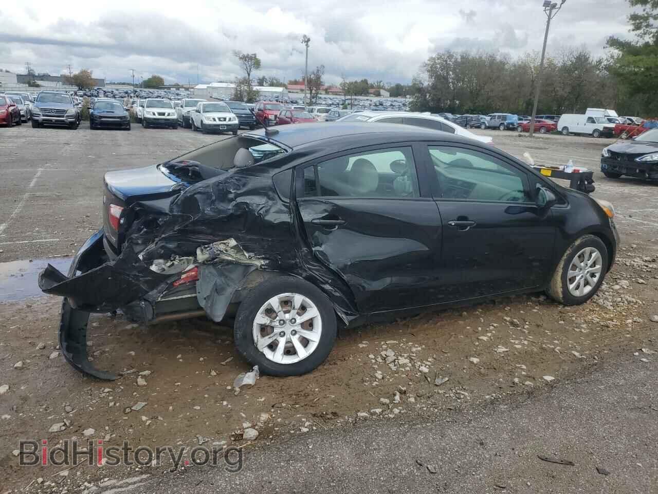 2014 KIA RIO - VIN: KNADM4A31E6349207 - Фото 3