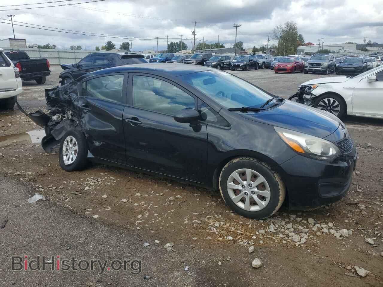 2014 KIA RIO - VIN: KNADM4A31E6349207 - Фото 4