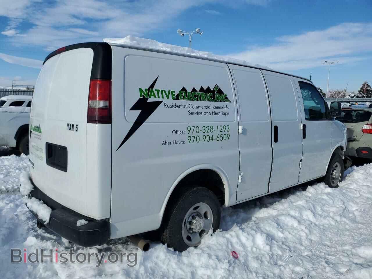 2016 CHEVROLET EXPRESS - VIN: 1GCWGAFF8G1119524 - Фото 3
