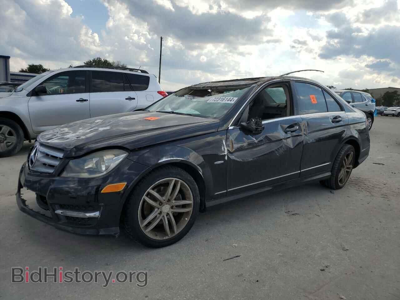 Фотография WDDGF4HB2CA651225 - MERCEDES-BENZ C-CLASS 2012